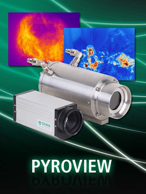 Infrared camera PYROVIEW by DIAS Infrared for industry, research and development
