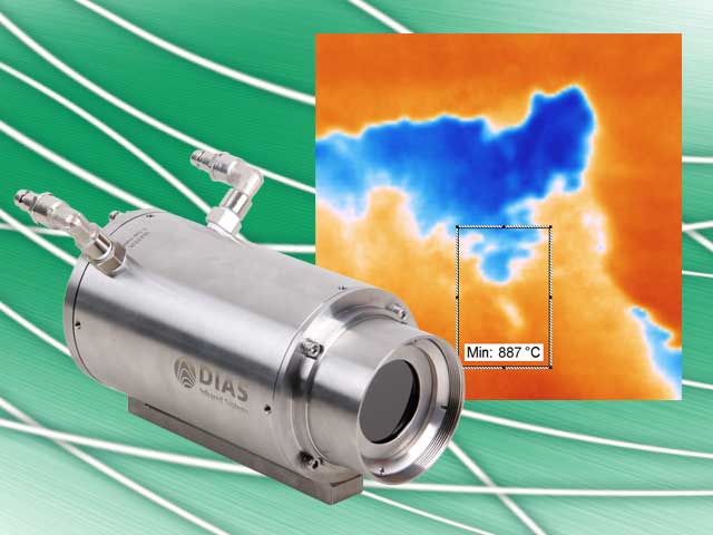 DIAS PYROVIEW protection infrared cameras for non-contact temperature measurements in industrial environments